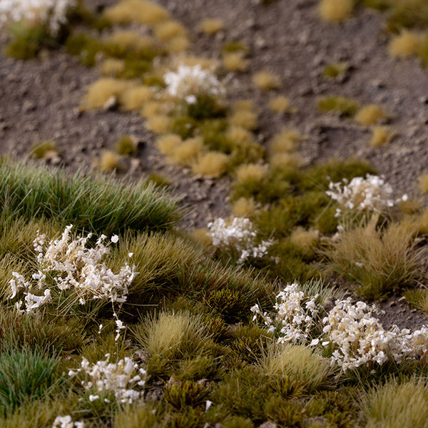 Gamers Grass Tufts: White Flowers- Wild - for just $9.99! 
