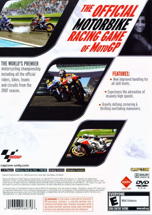 MotoGP 07 – PlayStation 2 (PS2) - for just $3.99! 