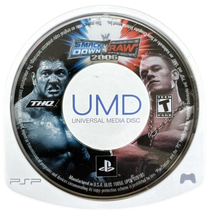 WWE Smackdown vs. Raw 2006  – PlayStation Portable (PSP) - for just $19.99! 