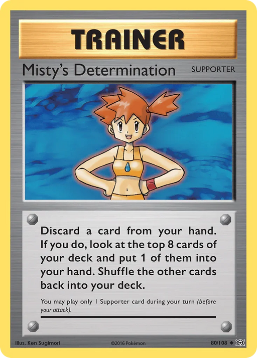 Misty's Determination (80/108) [XY: Evolutions] - for just $0.15! 