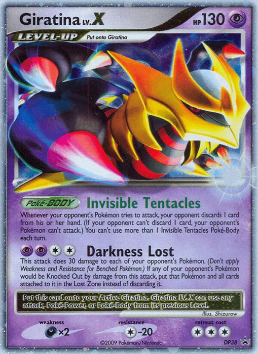 Giratina LV.X (DP38) [Diamond & Pearl: Black Star Promos] - for just $42.70! 