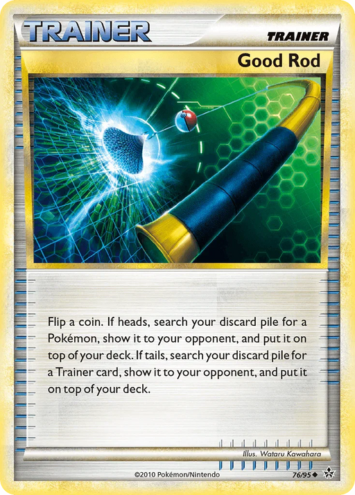 Good Rod (76/95) [HeartGold & SoulSilver: Unleashed] - for just $0.15! 