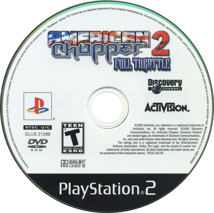American Chopper 2: Full Throttle – PlayStation 2 (PS2) - for just $3.99! 