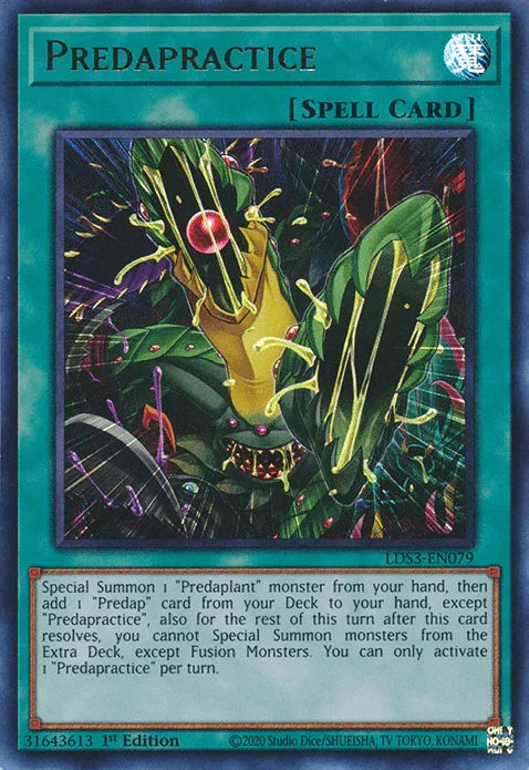 Predapractice [LDS3-EN079] Ultra Rare - for just $0.15! 