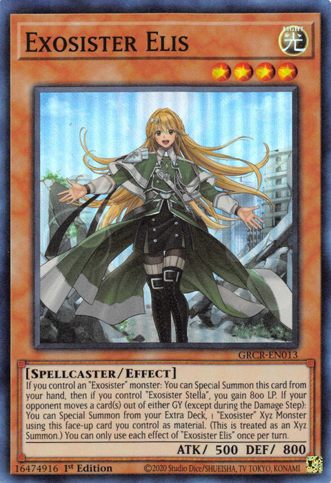 Exosister Elis [GRCR-EN013] Super Rare - for just $0.20! 