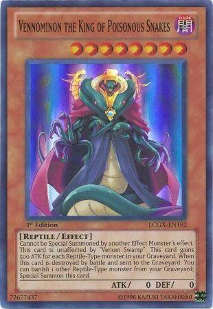 Vennominon the King of Poisonous Snakes [LCGX-EN192] Super Rare - for just $0.15! 