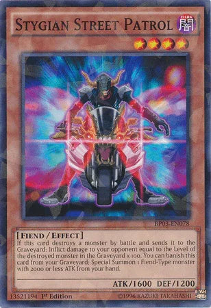 Stygian Street Patrol [BP03-EN078] Shatterfoil Rare - for just $0.15! 