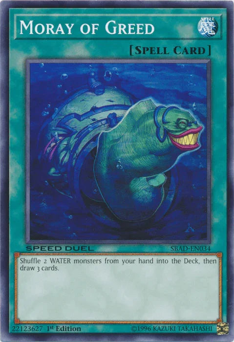 Moray of Greed [SBAD-EN034] Common - for just $0.65! 