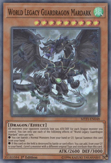 World Legacy Guardragon Mardark [MYFI-EN048] Super Rare - for just $0.10! 
