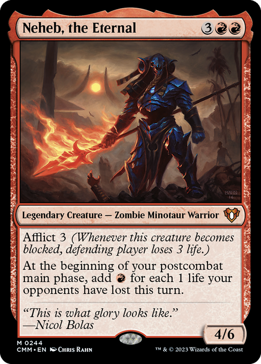 Neheb, the Eternal (CMM-244) - Commander Masters - for just $1.87! 