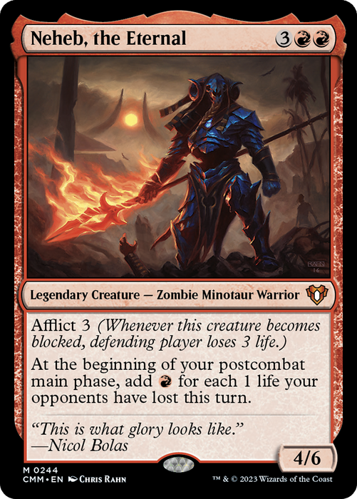 Neheb, the Eternal (CMM-244) - Commander Masters - for just $2.07! 