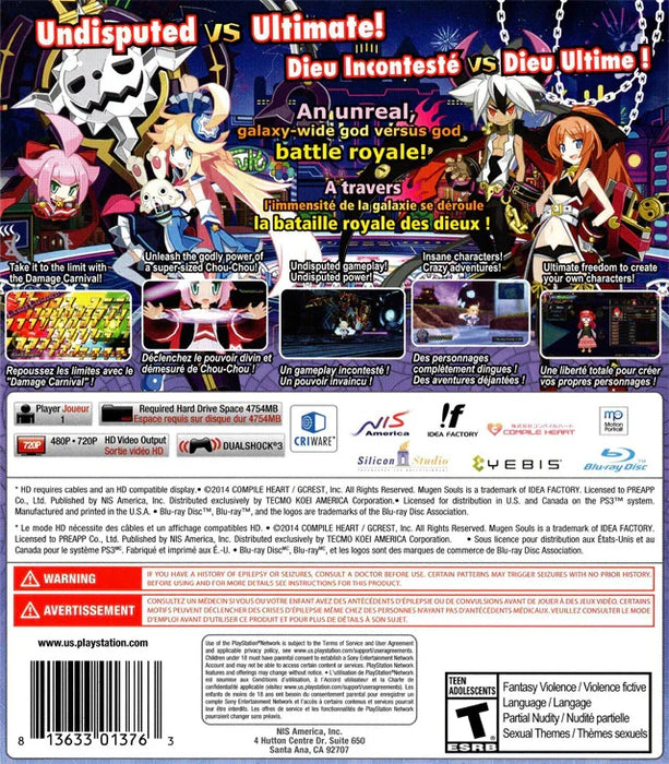 Mugen Souls Z – PlayStation 3 (PS3) - for just $19.99! 