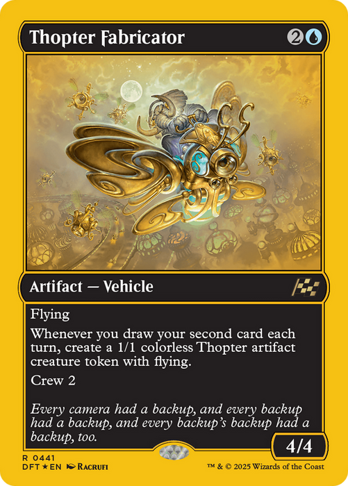 Thopter Fabricator (DFT-441) - Aetherdrift Foil - for just $0.56! 
