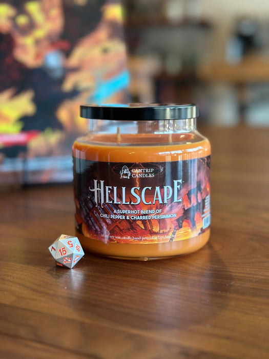Cantrip Candles - Hellscape (16 oz Glass Candle) - for just $41.99! 