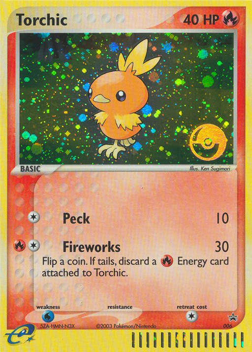 Torchic (006) [Nintendo: Black Star Promos] - Just $84! Shop now at Retro Gaming of Denver