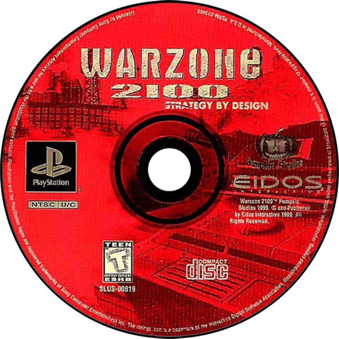 Warzone 2100 – PlayStation 1 (PS1) - for just $0! 