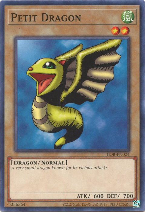 Petit Dragon (25th Anniversary) [LOB-EN024] Common - for just $0.10! 