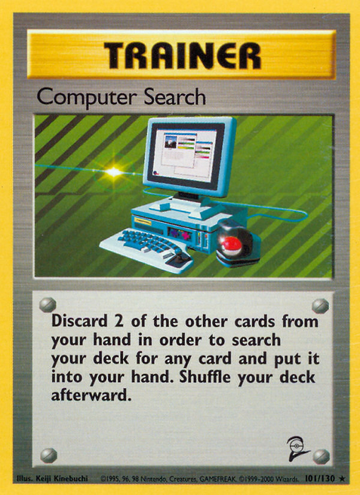 Computer Search (101/130) [Base Set 2] - Just $0.50! Shop now at Retro Gaming of Denver