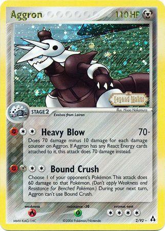 Aggron (2/92) (Stamped) [EX: Legend Maker] - for just $13.95! 