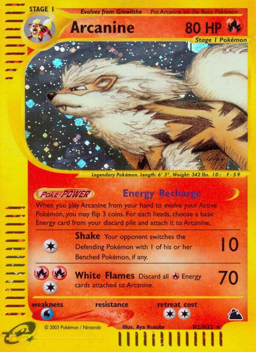 Arcanine (H2/H32) [Skyridge] - for just $64! 