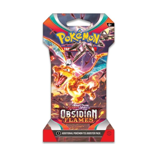 Pokemon Scarlet & Violet Obsidian Flames Sleeved Booster | Charizard - Just $10.99! Shop now at Retro Gaming of Denver