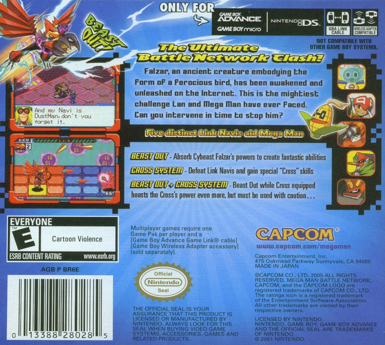 Mega Man Battle Network 6: Cybeast Falzar [CIB] – Game Boy Advance (GBA) - for just $117.99! 