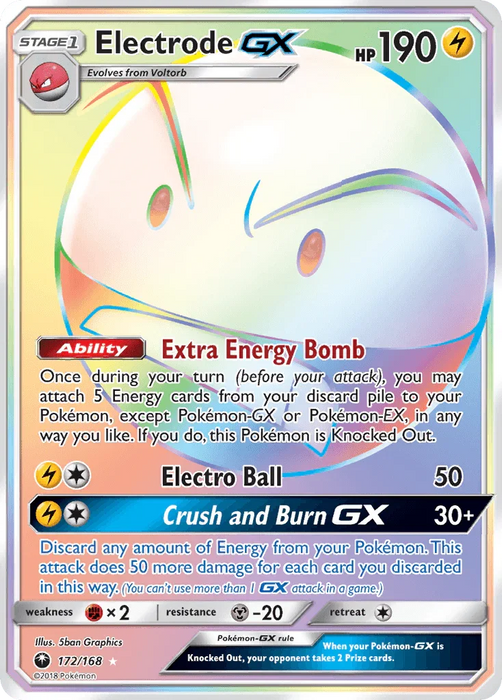 Electrode GX (172/168) [Sun & Moon: Celestial Storm] - for just $8.20! 