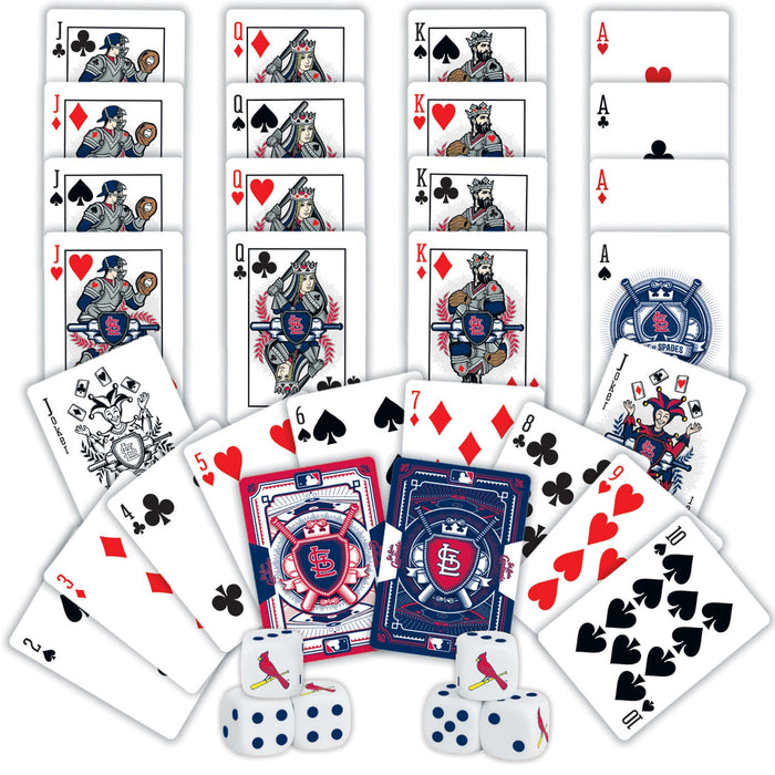 St. Louis Cardinals - 2-Pack Playing Cards & Dice Set - Just $19.99! Shop now at Retro Gaming of Denver