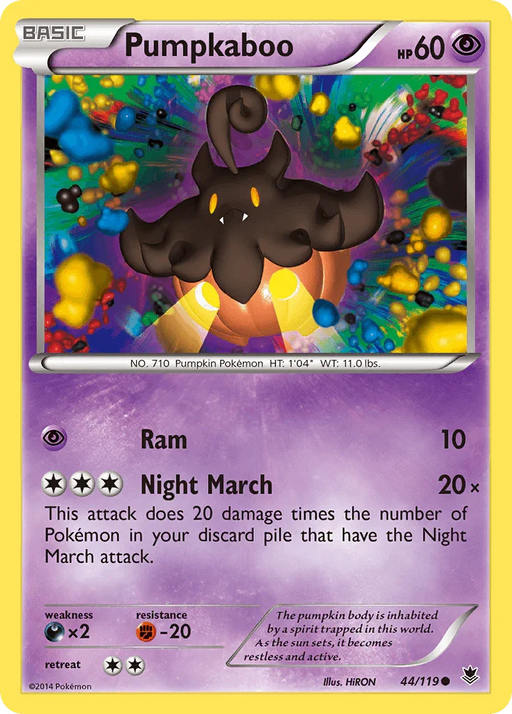 Pumpkaboo (44/119) [XY: Phantom Forces] - for just $0.15! 