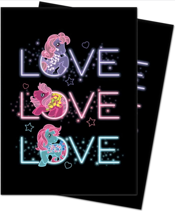 Ultra PRO: Standard 100ct Sleeves - My Little Pony (Retro Neon) - Just $0! Shop now at Retro Gaming of Denver