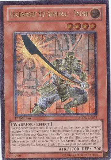 Legendary Six Samurai - Enishi [STOR-EN021] Ultimate Rare - for just $2.50! 
