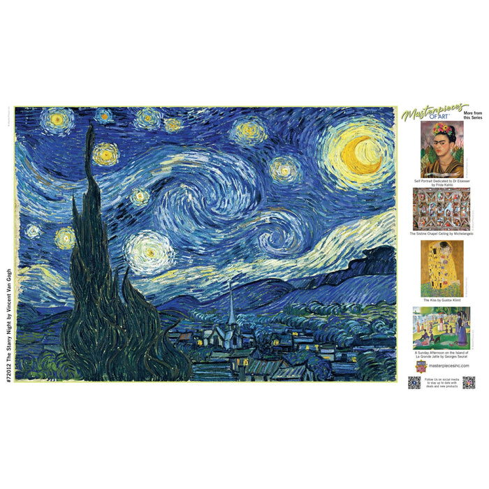 MasterPieces of Art - The Starry Night 1000 Piece Jigsaw Puzzle - Just $16.99! Shop now at Retro Gaming of Denver