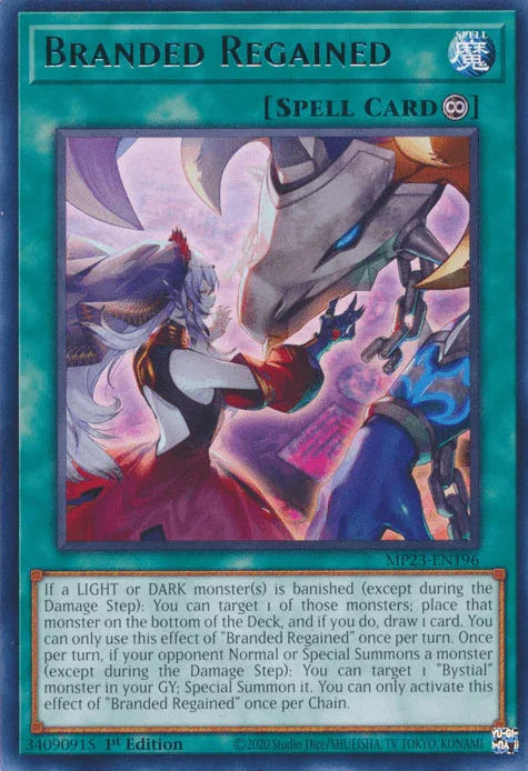 Branded Regained [MP23-EN196] Rare - for just $0.10! 