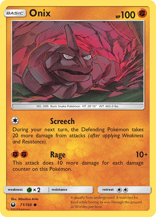 Onix (71/168) [Sun & Moon: Celestial Storm] - for just $0.10! 