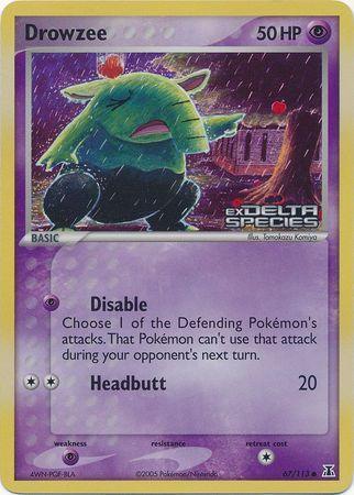 Drowzee (67/113) (Stamped) [EX: Delta Species] - for just $31.60! 