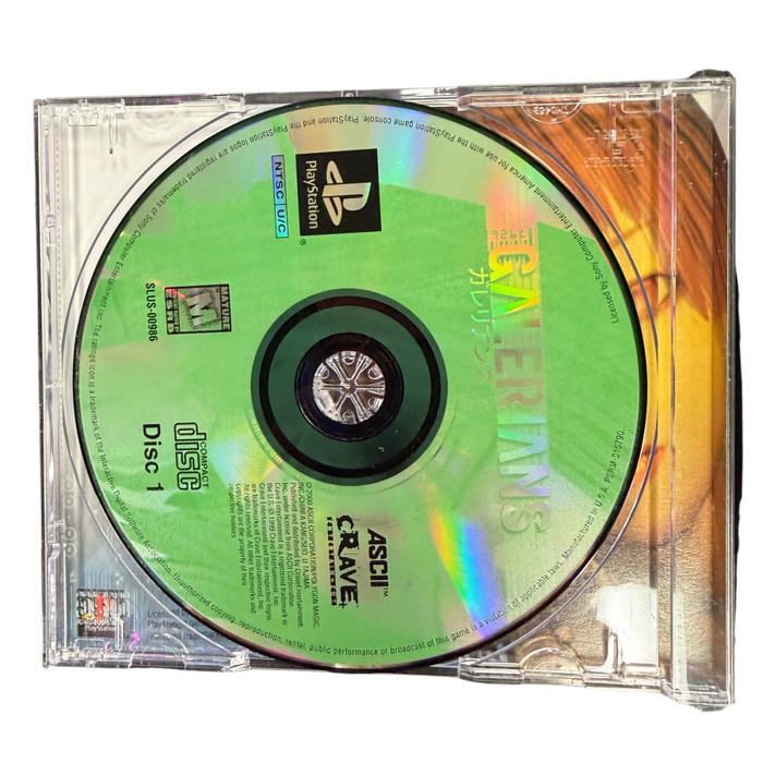 Galerians [MISSING MANUAL/INSERTS] – PlayStation 1 (PS1) - for just $154.99! 