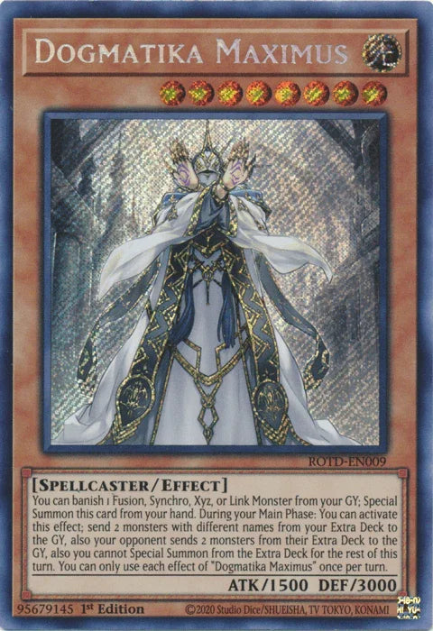 Dogmatika Maximus [ROTD-EN009] Secret Rare - for just $1.75! 