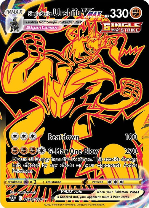 Single Strike Urshifu VMAX (TG29/TG30) [Sword & Shield: Brilliant Stars] - for just $1.85! 