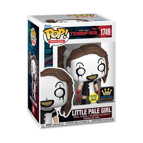 Funko Pop! Movies 1749 - Terrifier - Little Pale Girl Glow-in-the-Dark Vinyl Figure Specialty Series - for just $15.67! 