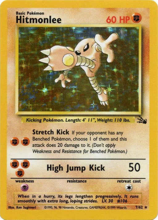 Hitmonlee (7/62) [Fossil Unlimited] - for just $17! 