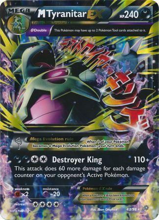 M Tyranitar EX (43/98) (Jumbo Card) [XY: Ancient Origins] - for just $7.65! 
