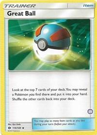 Great Ball (119/149) (Deck Exclusive #25) [Sun & Moon: Trainer Kit - Alolan Sandslash] - for just $0.10! 