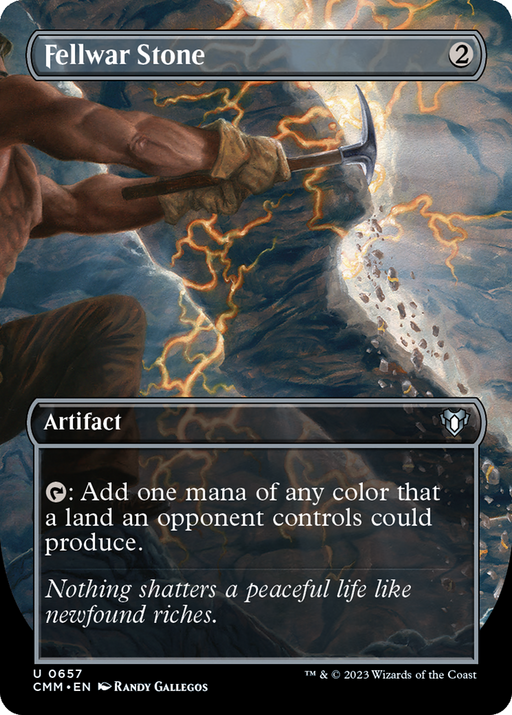 Fellwar Stone (CMM-657) - Commander Masters (Borderless) - for just $1.17! 
