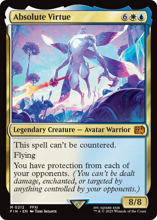Absolute Virtue (FIN-212) - FINAL FANTASY Foil - for just $1.30! 