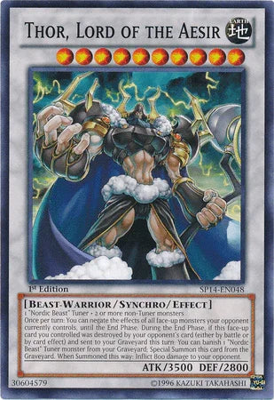 Thor, Lord of the Aesir [SP14-EN048] Common - for just $0.10! 