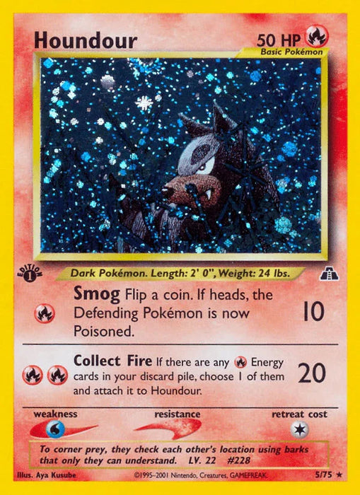 Houndour (5/75) [Neo Discovery 1st Edition] - for just $55.70! 