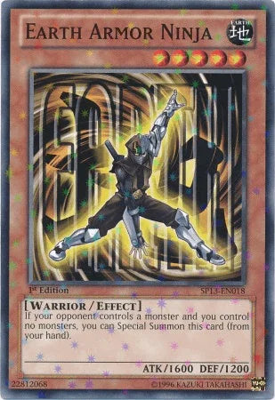 Earth Armor Ninja [SP13-EN018] Starfoil Rare - for just $0.10! 