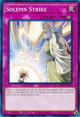 Solemn Strike [SR10-EN039] Common - for just $0.20! 