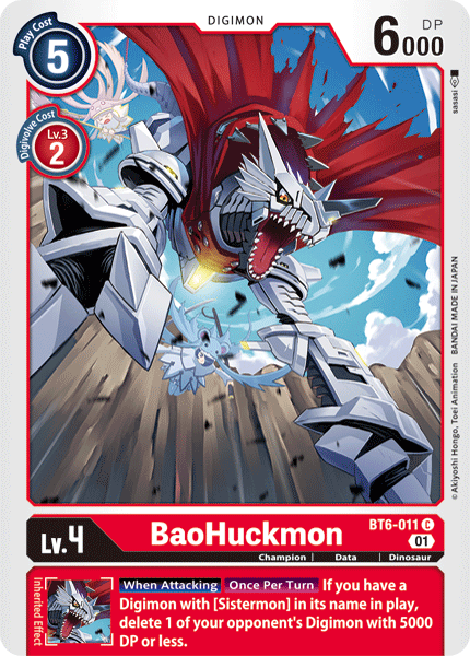 BaoHuckmon [BT6-011] [Double Diamond] - Just $0.09! Shop now at Retro Gaming of Denver