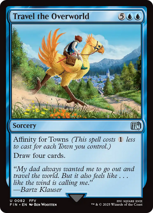 Travel the Overworld (FIN-082) - FINAL FANTASY Foil - for just $0.06! 